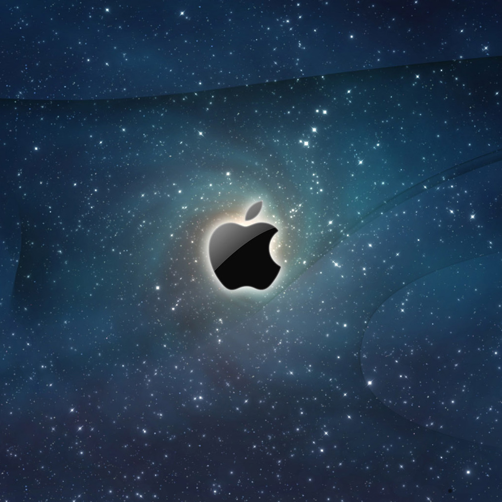 Apple Space Logo wallpaper