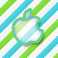 Color Apple Logo wallpaper