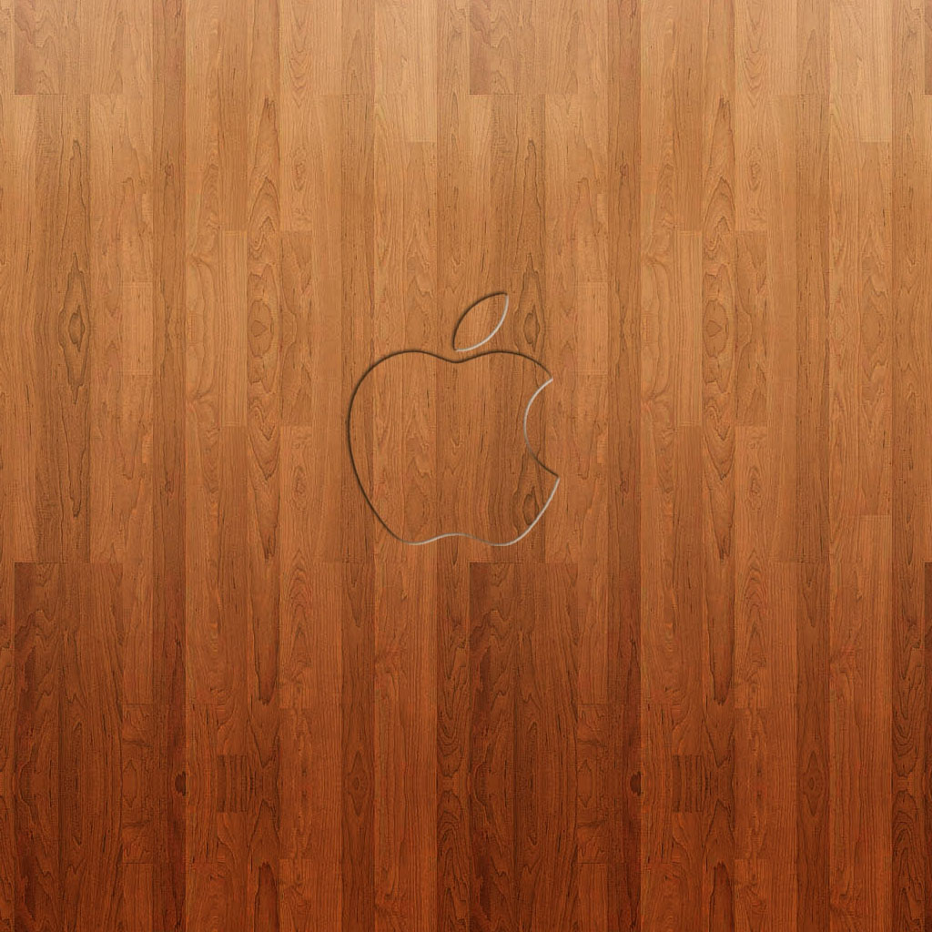 Wood Apple Logo II wallpaper