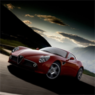 Alfa Romeo 8C wallpaper
