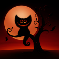 Halloween Cat wallpaper