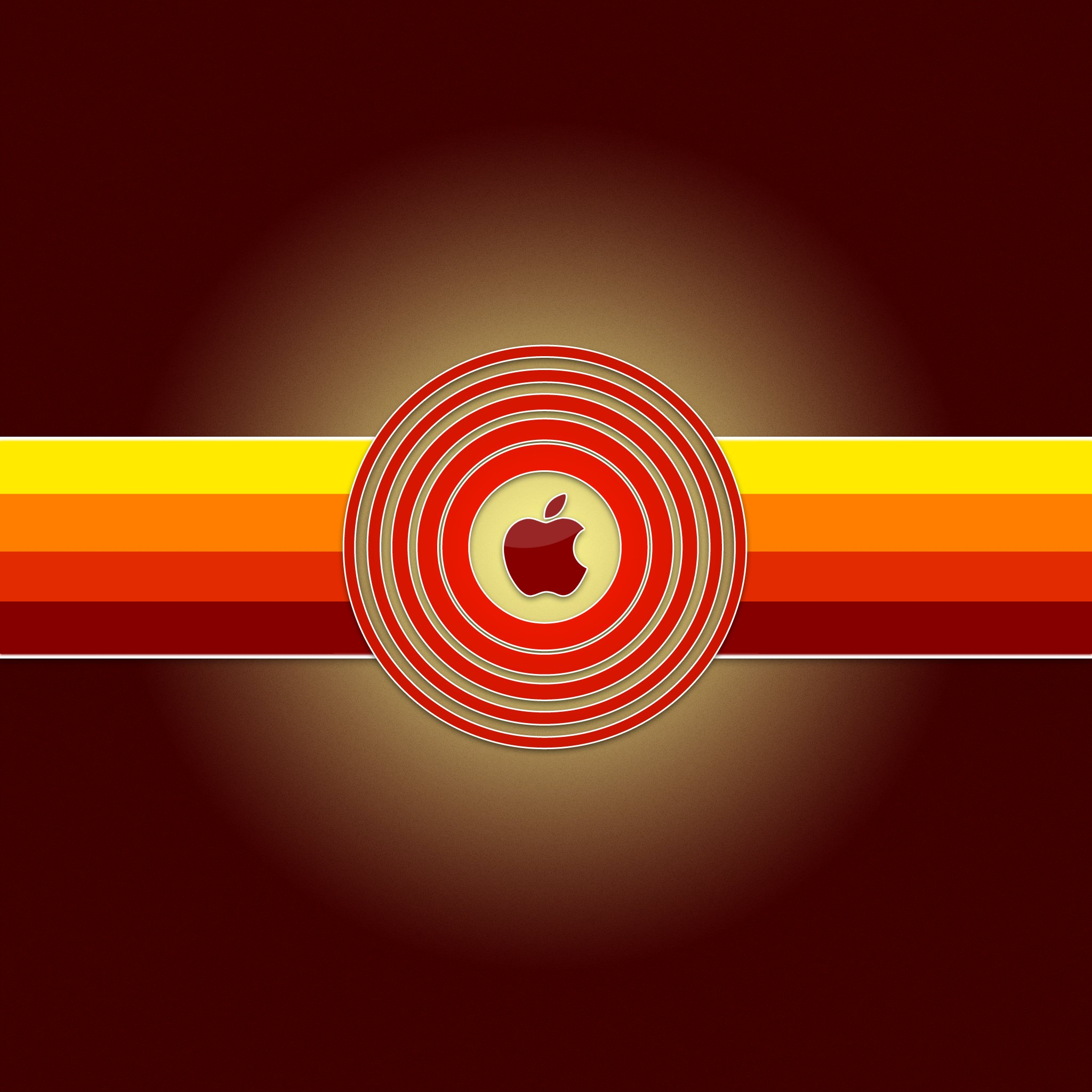 Old School Apple Logo wallpaper