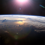 Sunrise Earth wallpaper