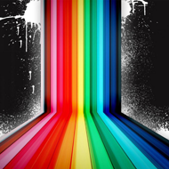Rainbow Graffiti wallpaper