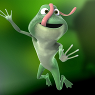 Jumping Frog wallpaper